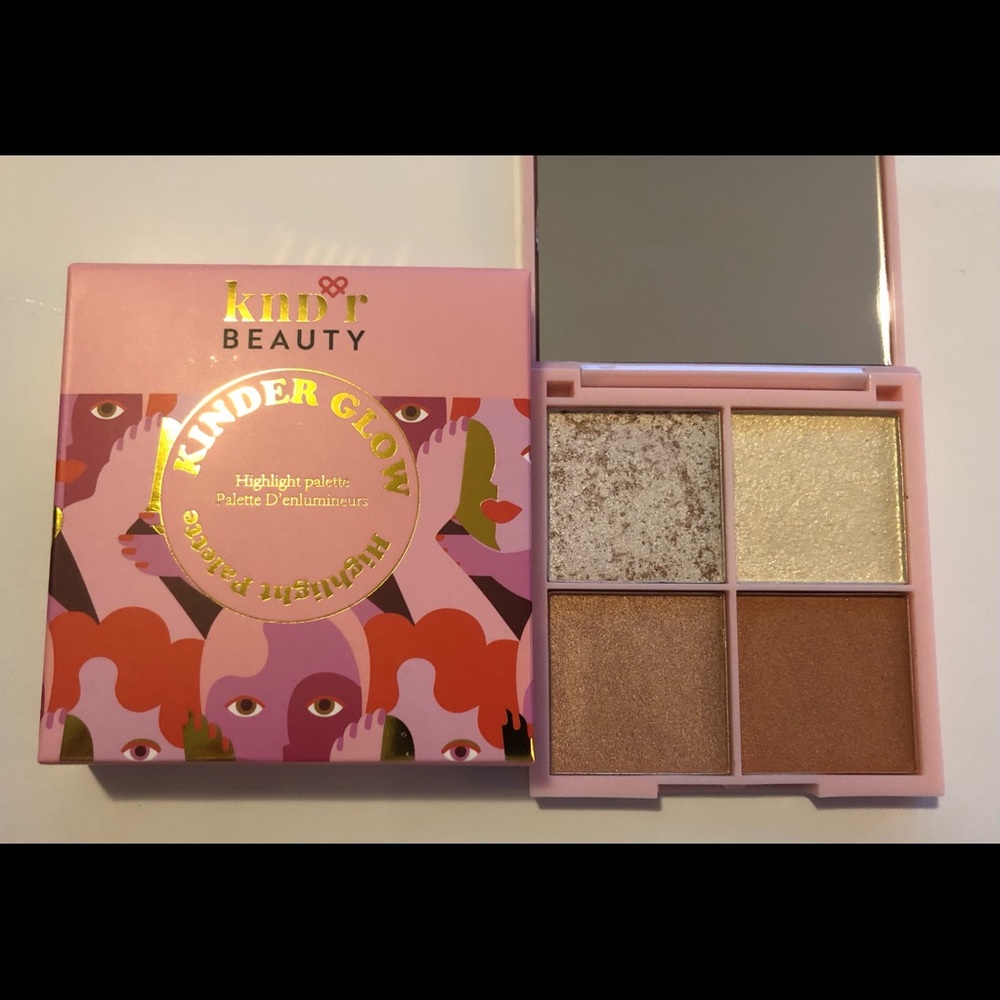 KNDR Beauty Kinder Glow Highlighting Palette